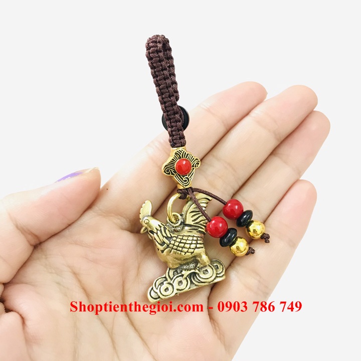 Móc Khóa Tượng Đồng Con Gà - SP005222